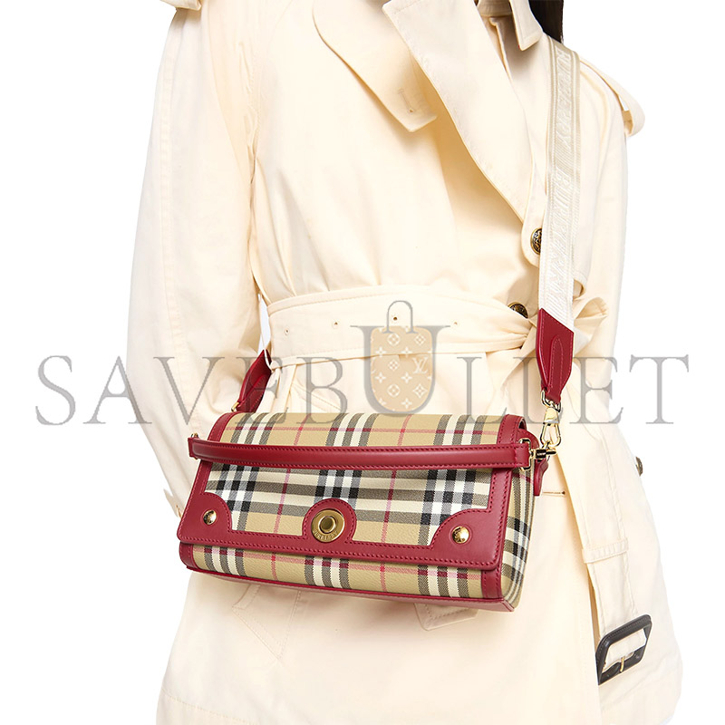 BURBERRY TOP HANDLE NOTE BAG 81162821 (24*14*8cm) BURBERRY TOP HANDLE NOTE BAG 81162821 (24*14*8cm)